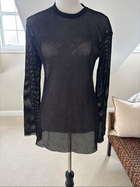 Clyque Michelle Tunic Mesh Top